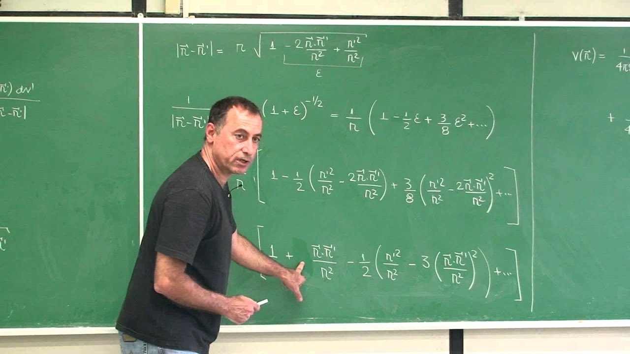 Aula 1.17 - Expansão do potencial em multipolos