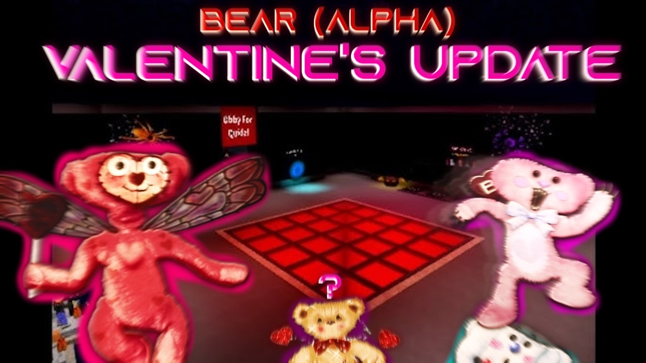 Update de Valentine's day no BEAR ALPHA! | Roblox