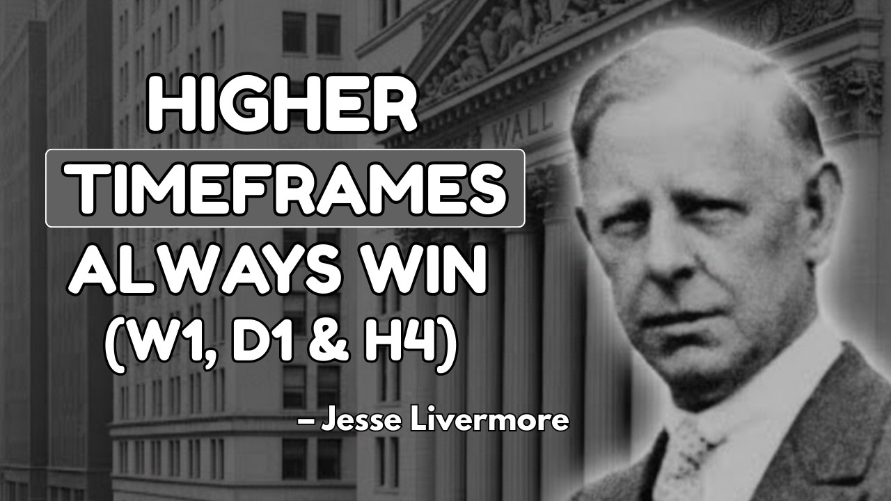 Jesse Livermore | Why Higher Timeframes Always Win in Technical Analysis