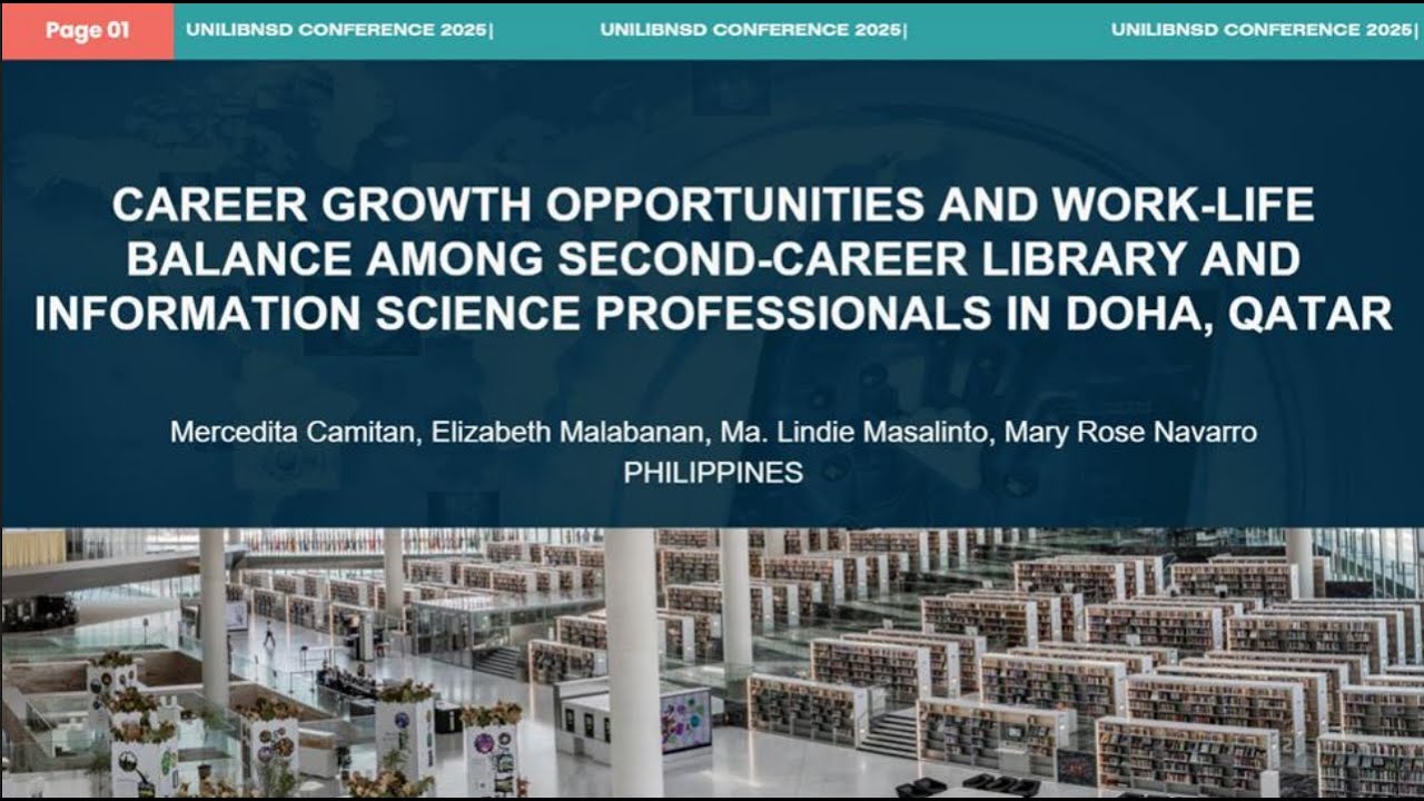 UniLibNSD-2025. Camitan Mercedita... Career Growth Opportunitiesand Work-Life Balance ...