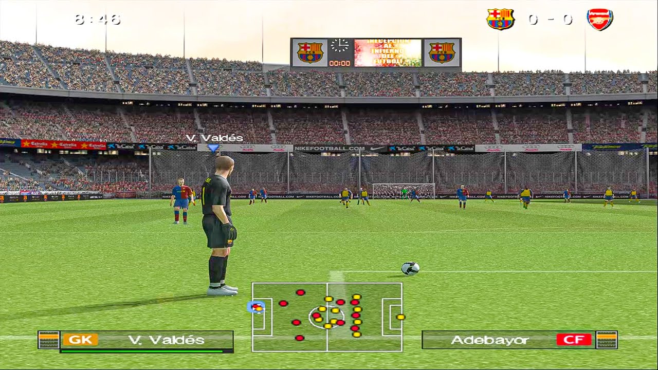 PES 2009 | PS2 Gameplay HD