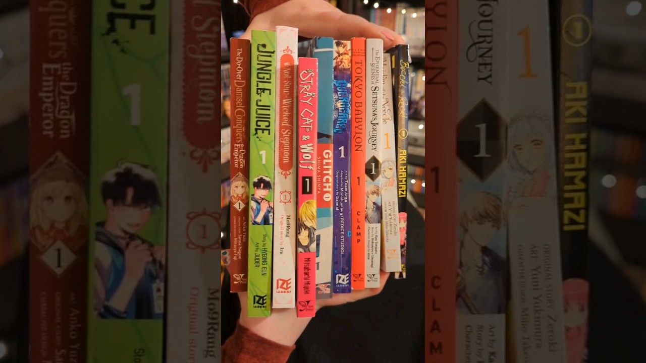 Super new release Yen Press Manga Haul 🥹 #manga #mangahaul #yenpress