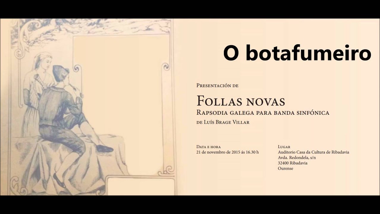 O botafumeiro (Luís Rafael Brage Villar) - A Lira de Ribadavia