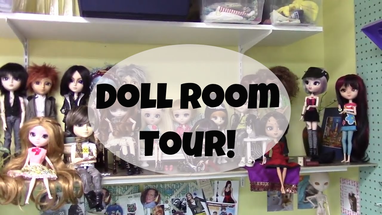 Pullip Doll Room and storage tour