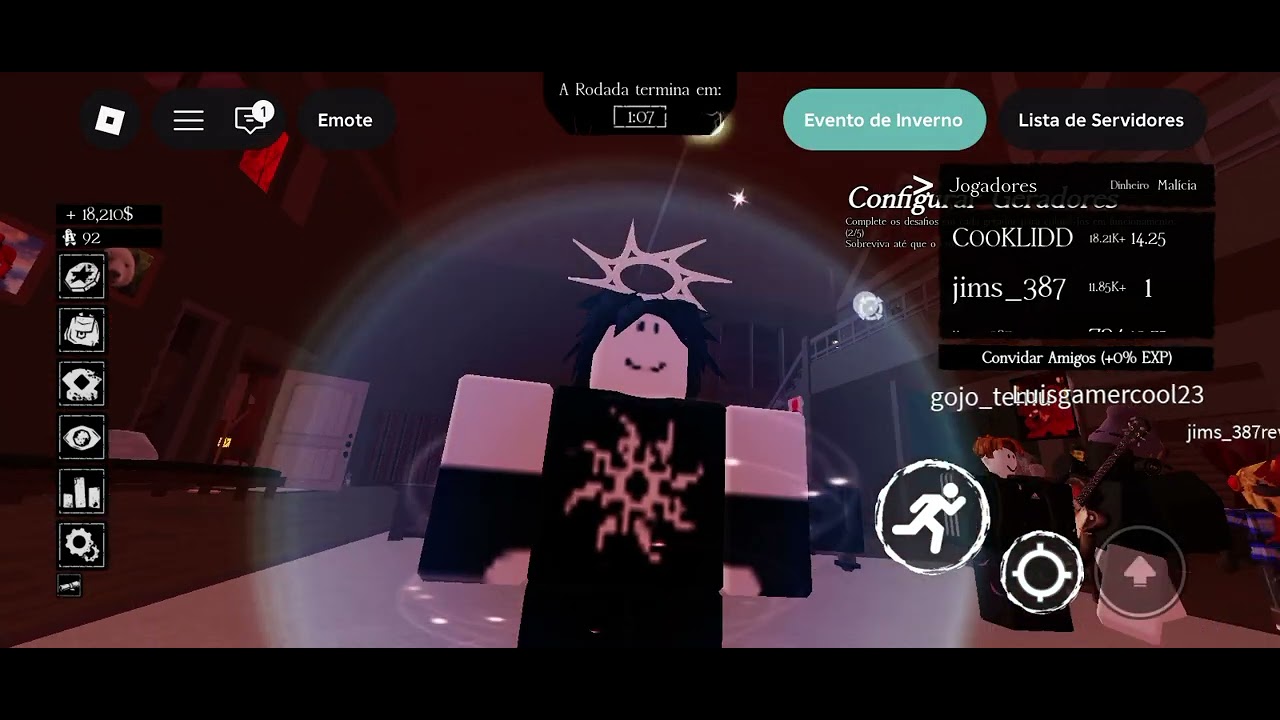 Jogando forsaken Roblox 