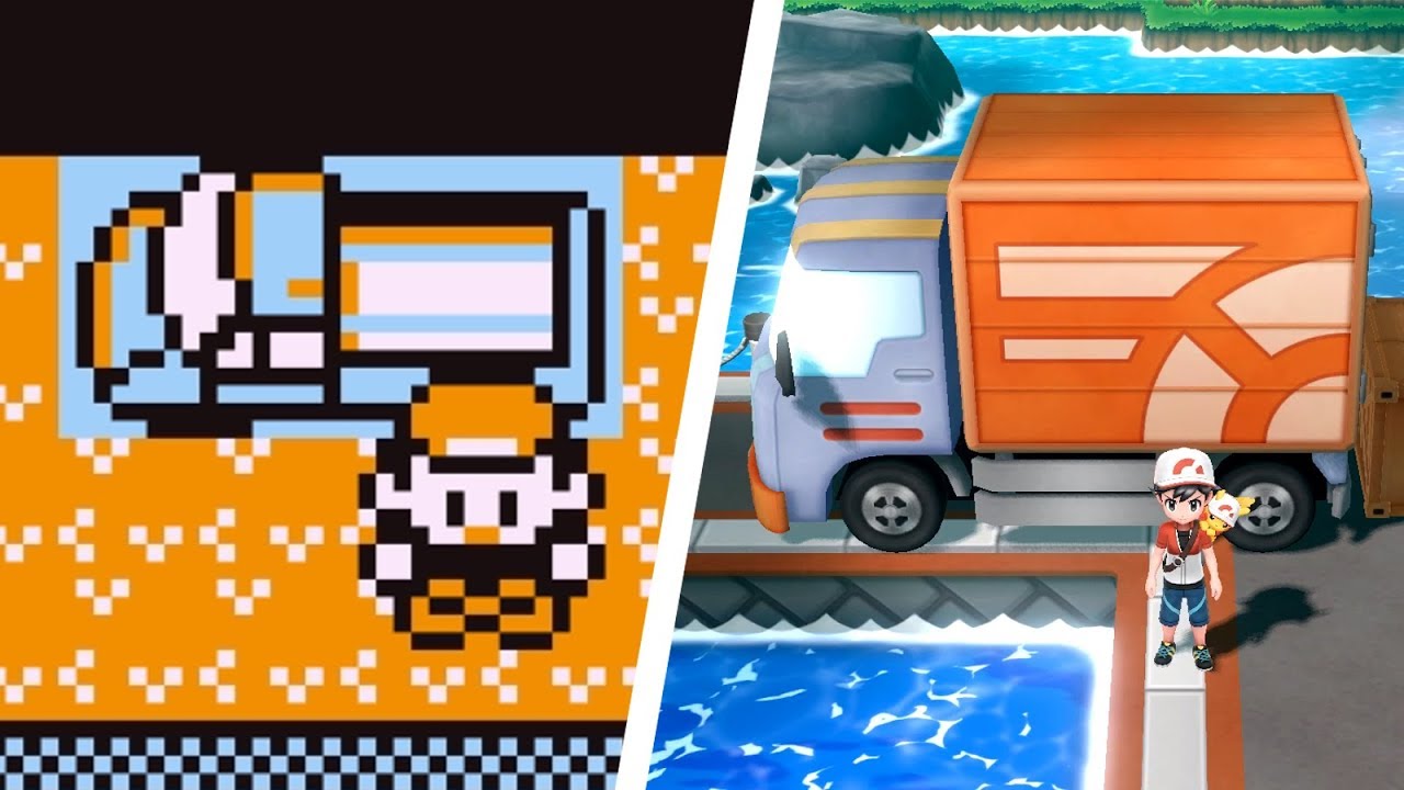 Evolution of the Hidden Mew Truck in Pokémon (1996 - 2018)