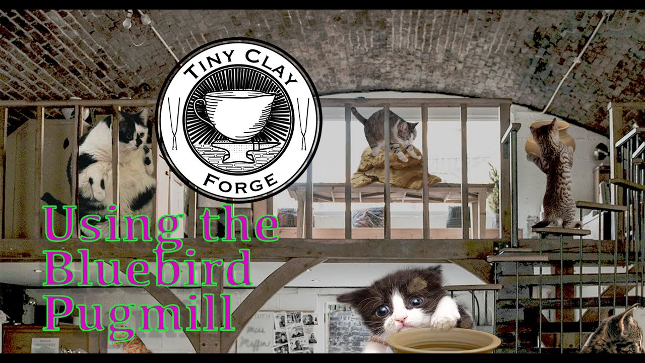 Pottery 101: How to Pug clay With the Bluebird 440 Pugger!