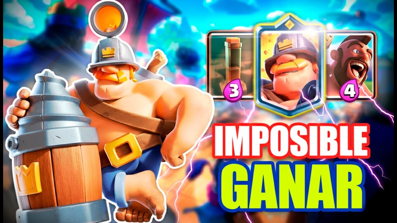 LOS PEORES COUNTERS del 2.6 con Gran Minero en Clash Royale 💣😰