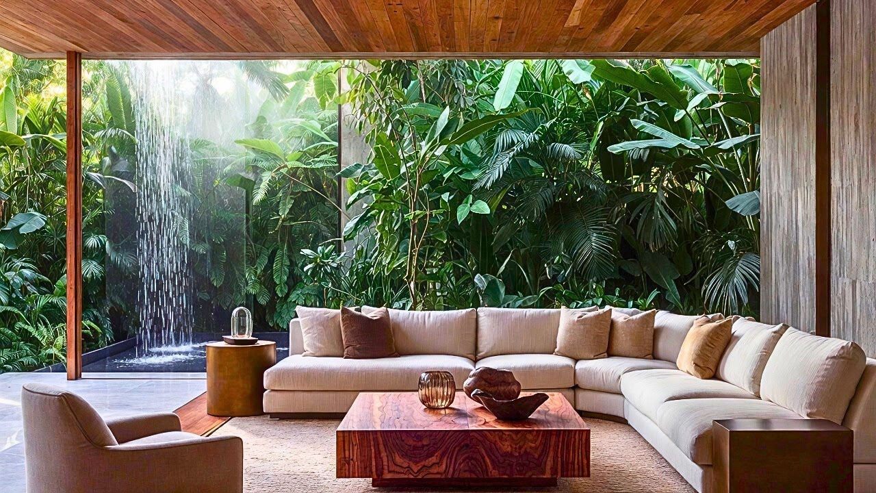 Modern Concrete and Wood Garden Spaces | Minimalist Outdoor Living Ideas