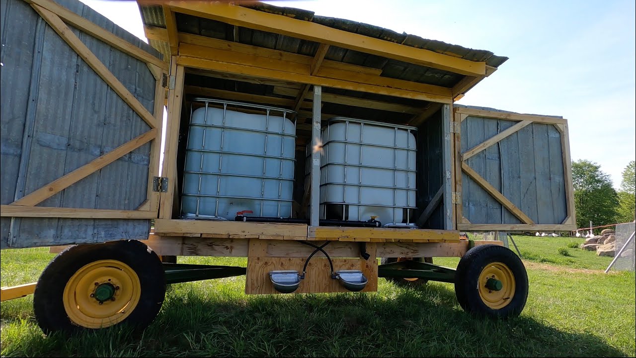 Eau & Nourriture | Volailles sur Pâturage