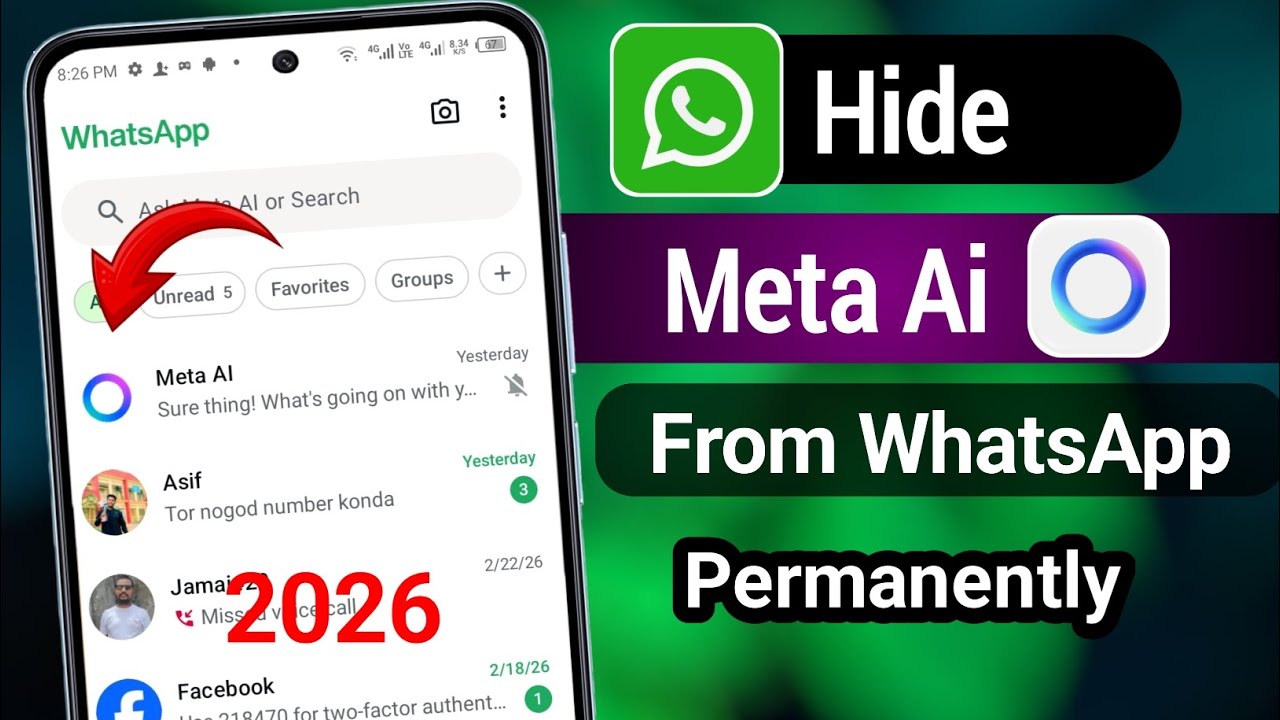 Как удалить мета-ИИ из WhatsApp в 2026 году (обновлённая инструкция)