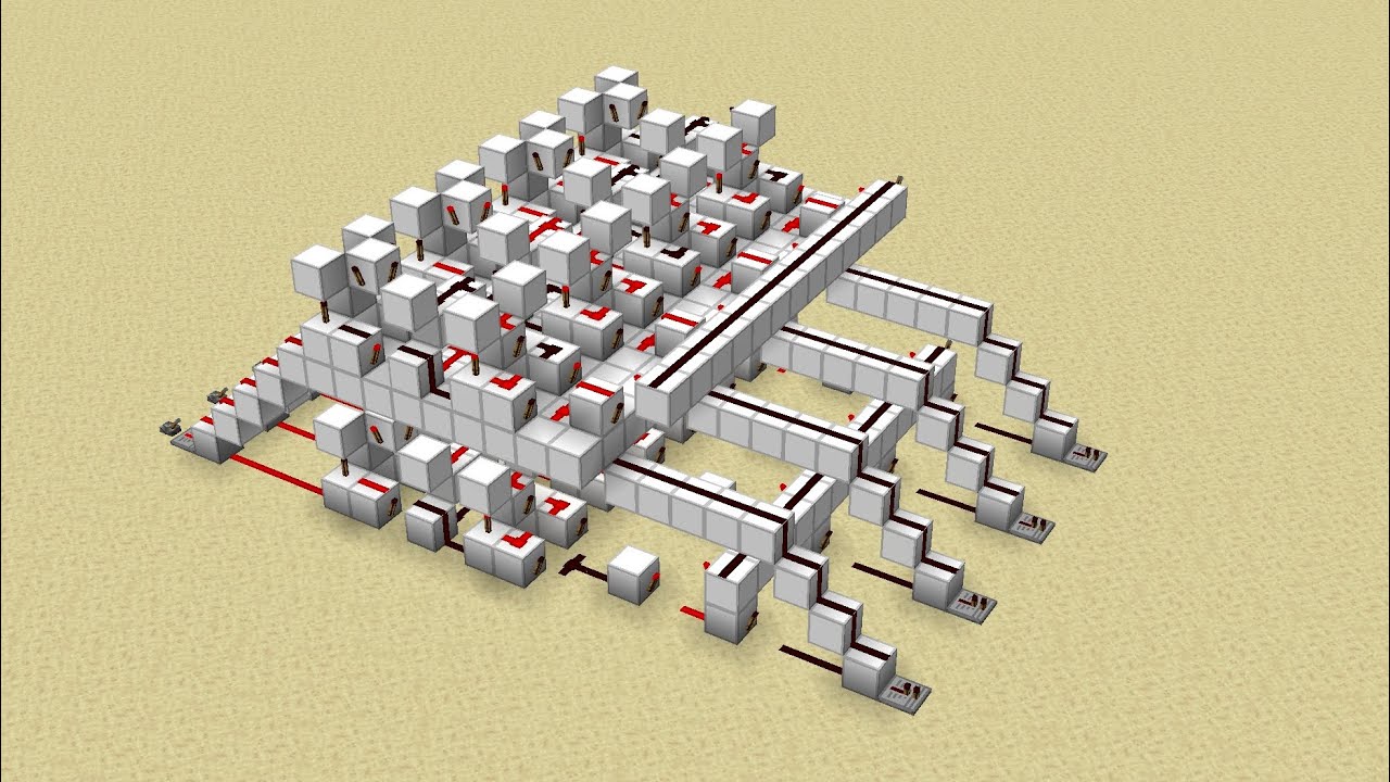 4-Bit Redstone Computer Tutorial #2 - The ALU