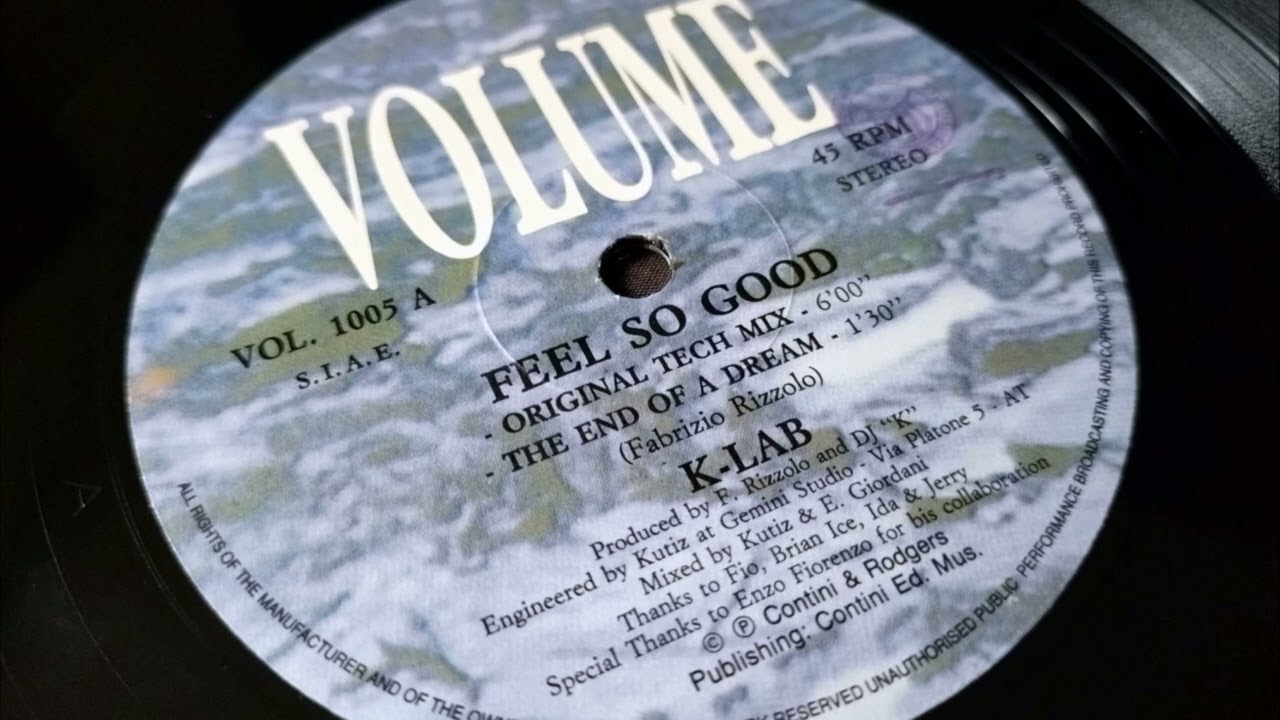 K-Lab - Feel So Good (Original Tech Mix)