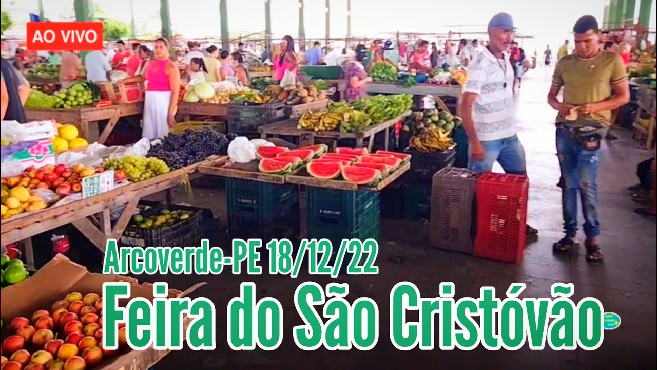 Ao vivo / Feira do São Cristóvão Arcoverde-PE 18/12/22 @JSMF-Juntos somos mais fortes