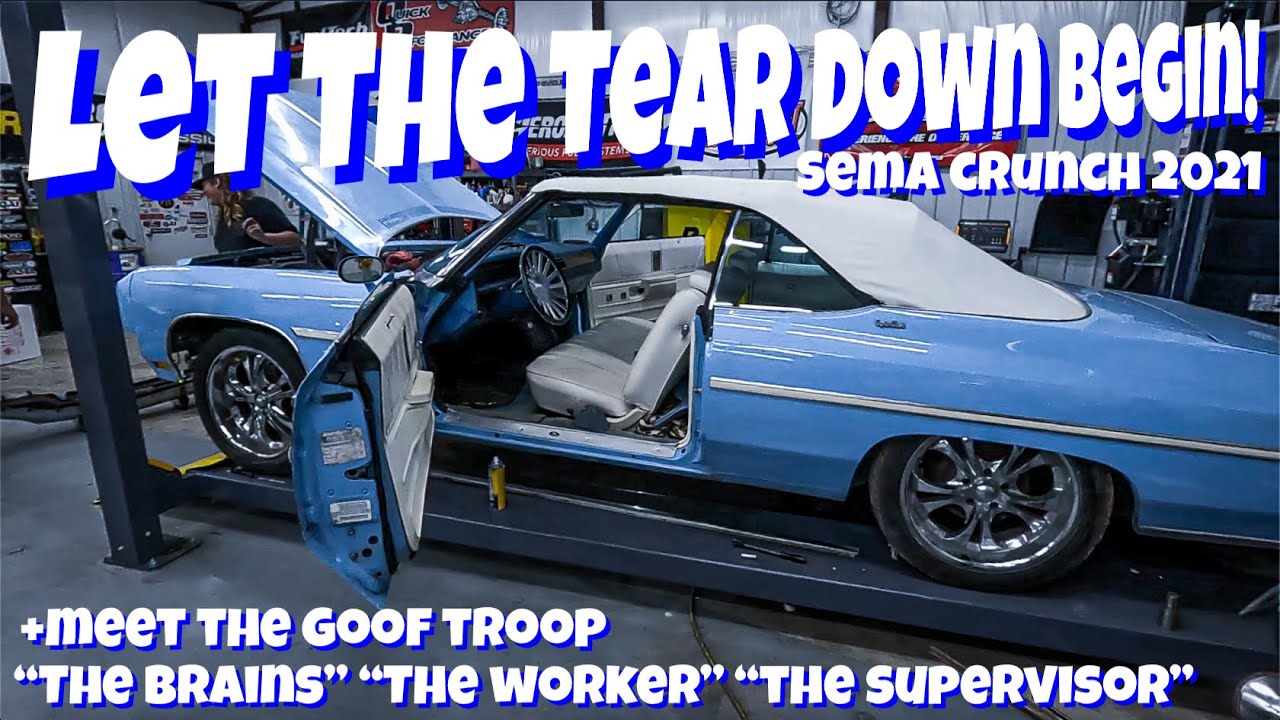 Restoring Murder Nova's 1975 Caprice Donk For SEMA 2021! Part 1: The Tear Down