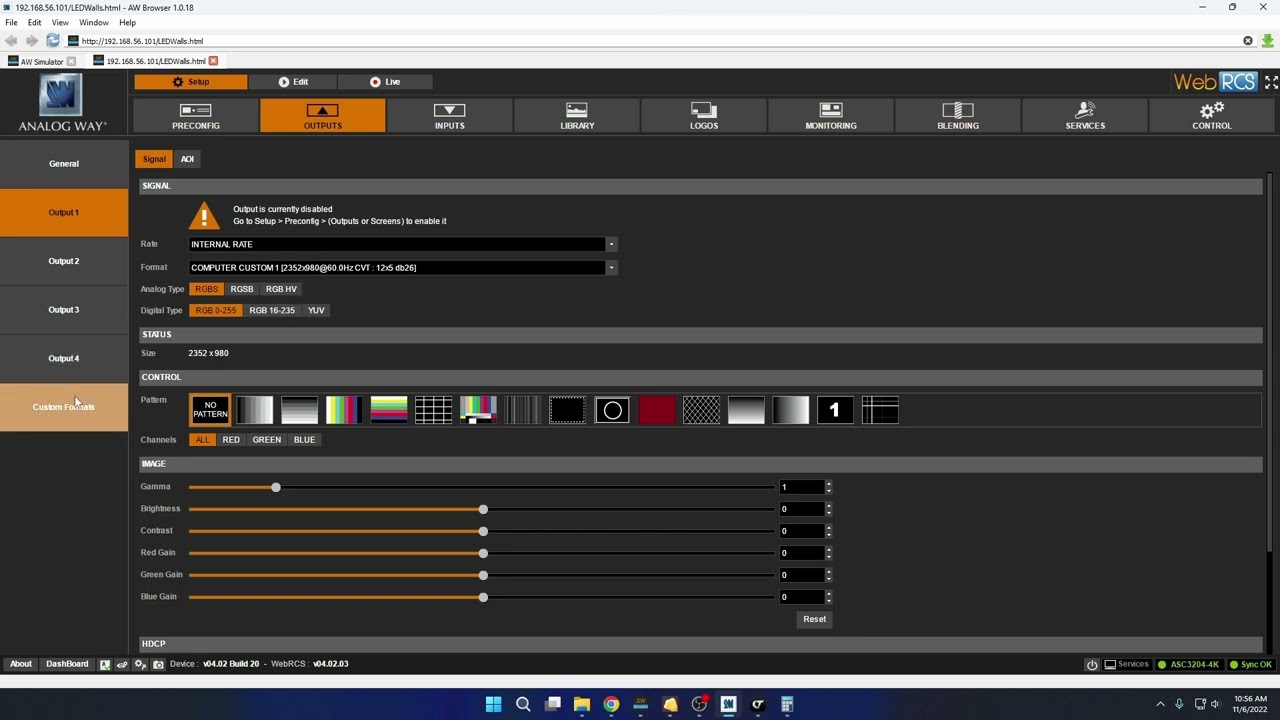 Analog Way Livecore LED Wall Configuration Speedrun