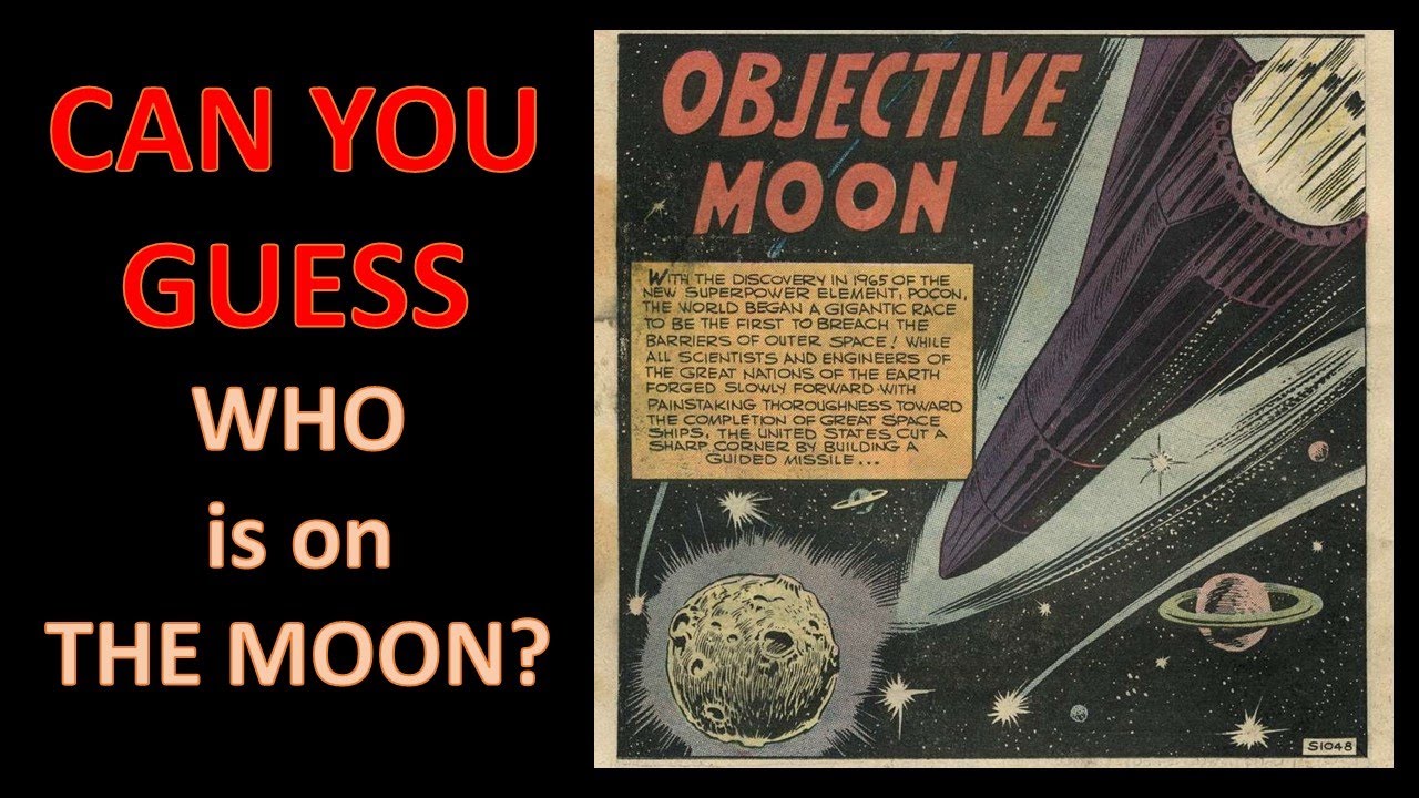 OBJECTIVE MOON - Science Fiction Comic Book Audiobook