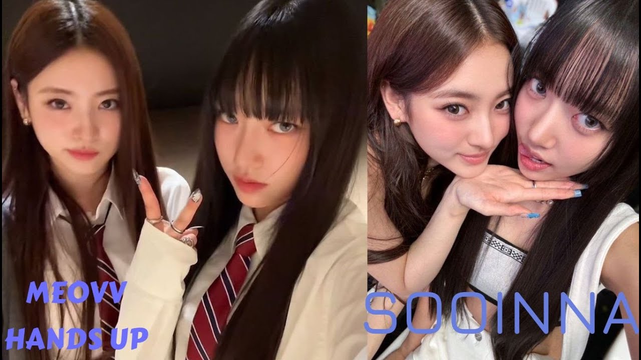 【SOOINNA】SOOIN ANNA HANDS UP MEOVV 미야오 안나 수인 スイン アンナ 쿨쿨냥즈 田中杏奈 ミヤオ