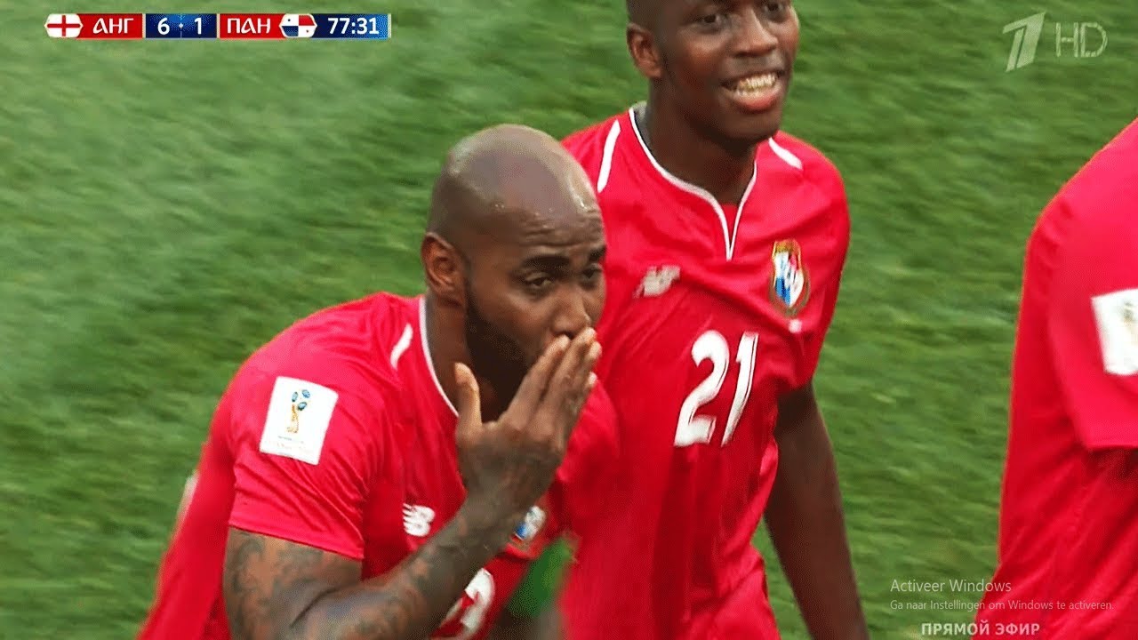 Felipe Baloy Vs England (Goal) - World Cup Russia 24/06/2018