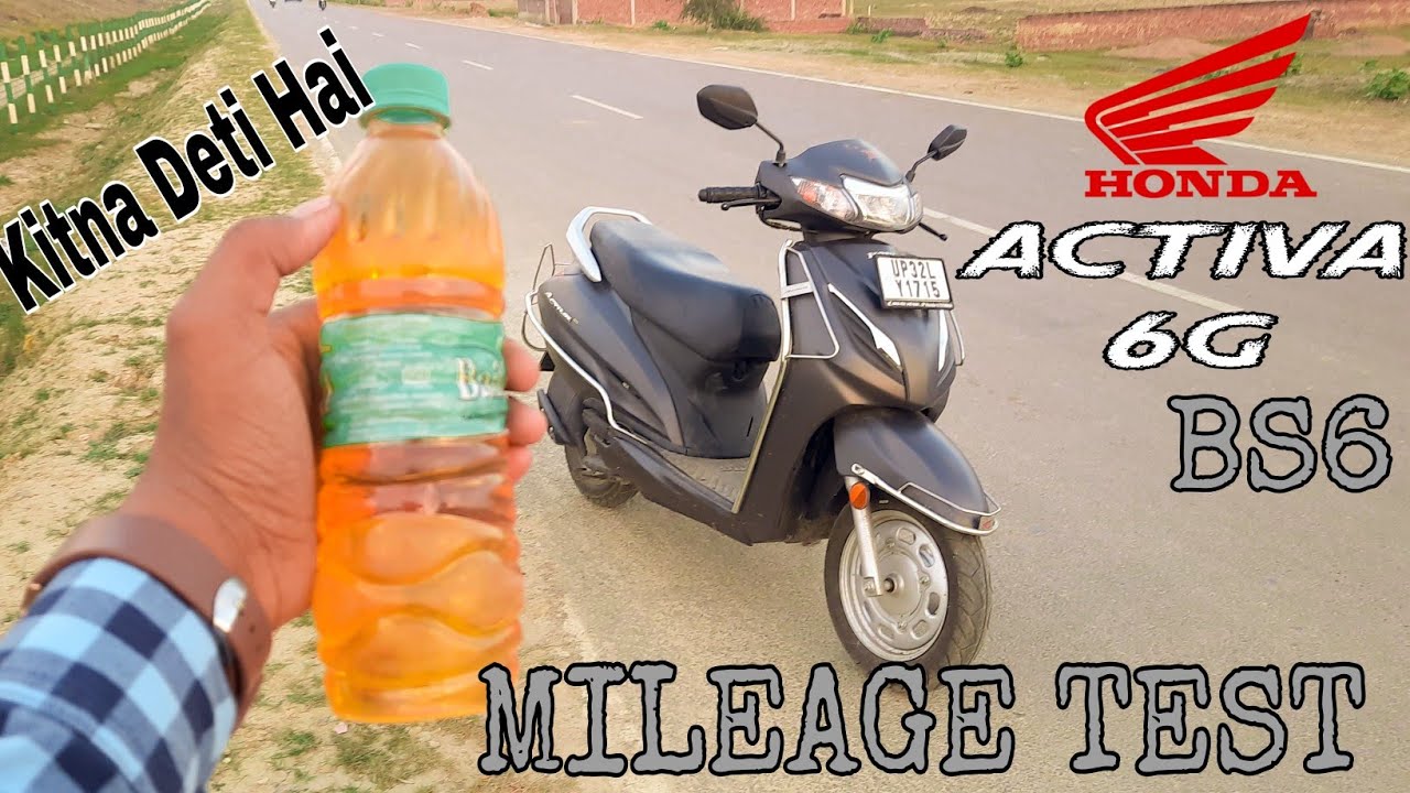ACTIVA 6G MILEAGE TEST || Activa Mileage Test || Kitna Deti Hai 🤔