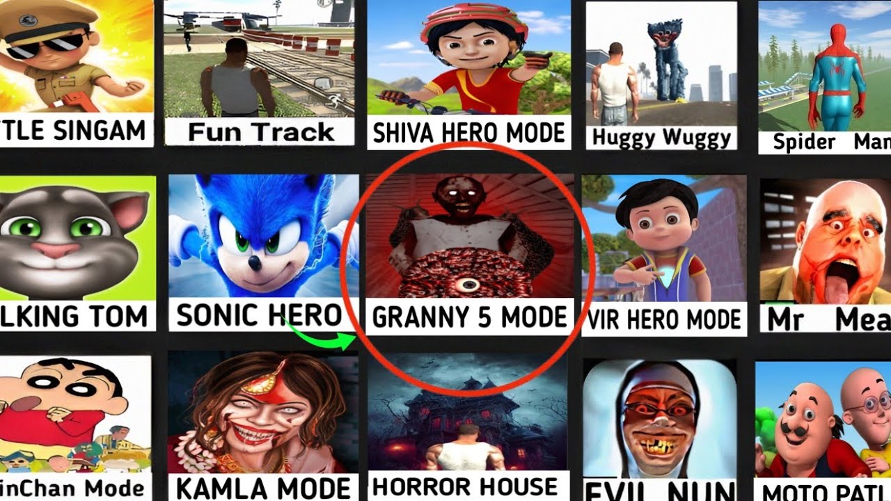 NEW UPDATE GRANNY 5 MODE - INDIAN BIKES DRIVING 3D