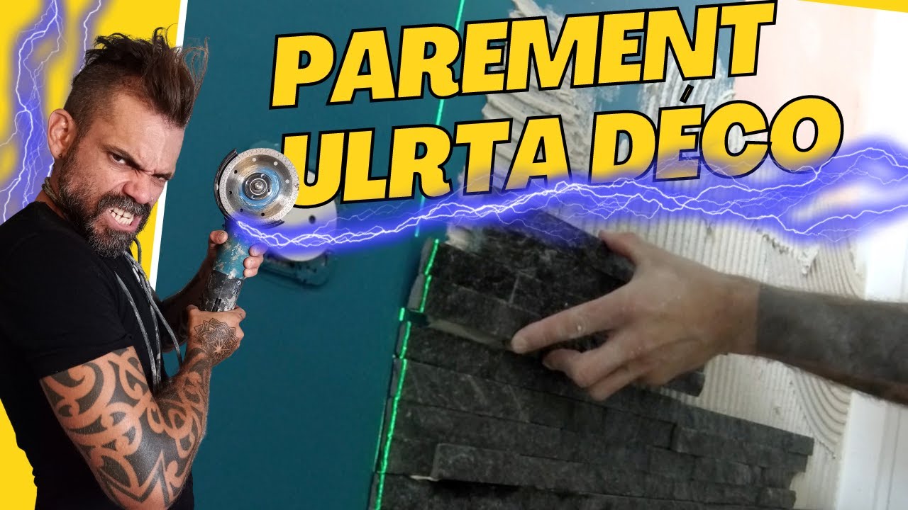 DÉCORATION EN PIERRE DE PAREMENT NOIRE,L'UTRA TENDENCE