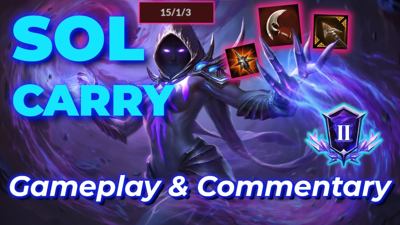 ADC DUO LANE DOMINATION // High-Level Ranked Gameplay & Commentary // Sol 