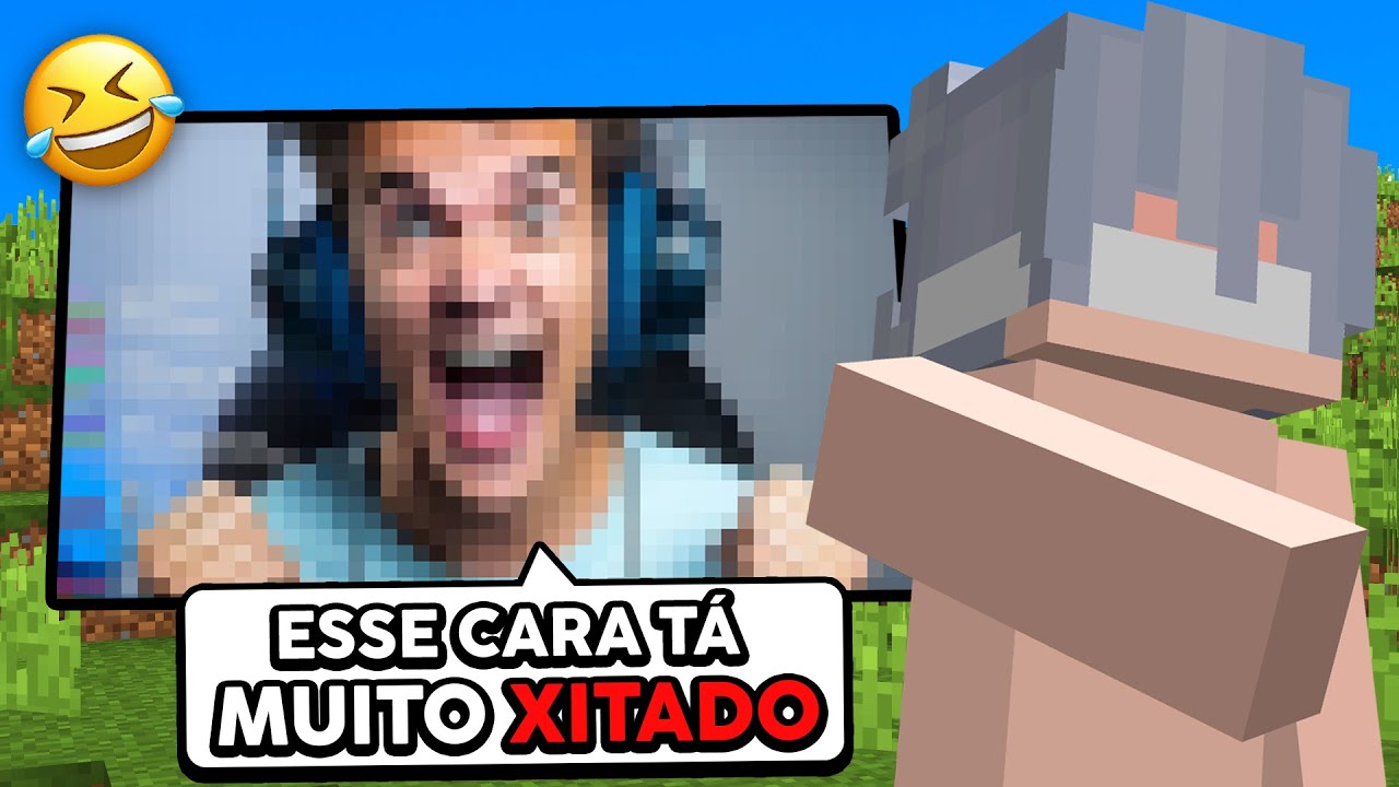 TELEI UM STREAMER E FINGI USAR HACK - TROLANDO STREAMER NO BEDWARS