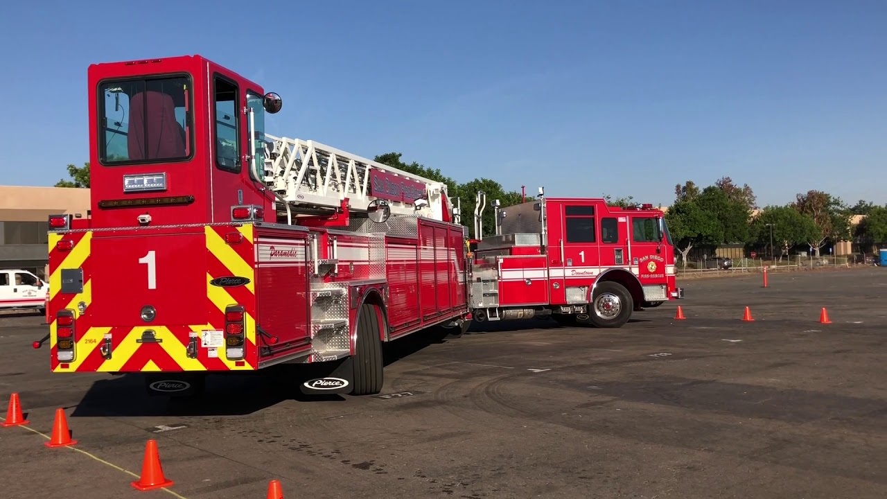 SDFD TDA b-roll - driver training