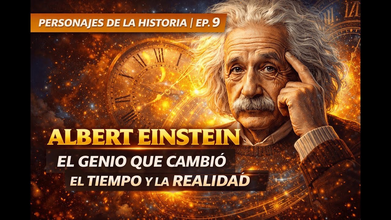 Personajes de la Historia | Ep. 9 – Albert Einstein: el genio que cambió el tiempo y la realidad