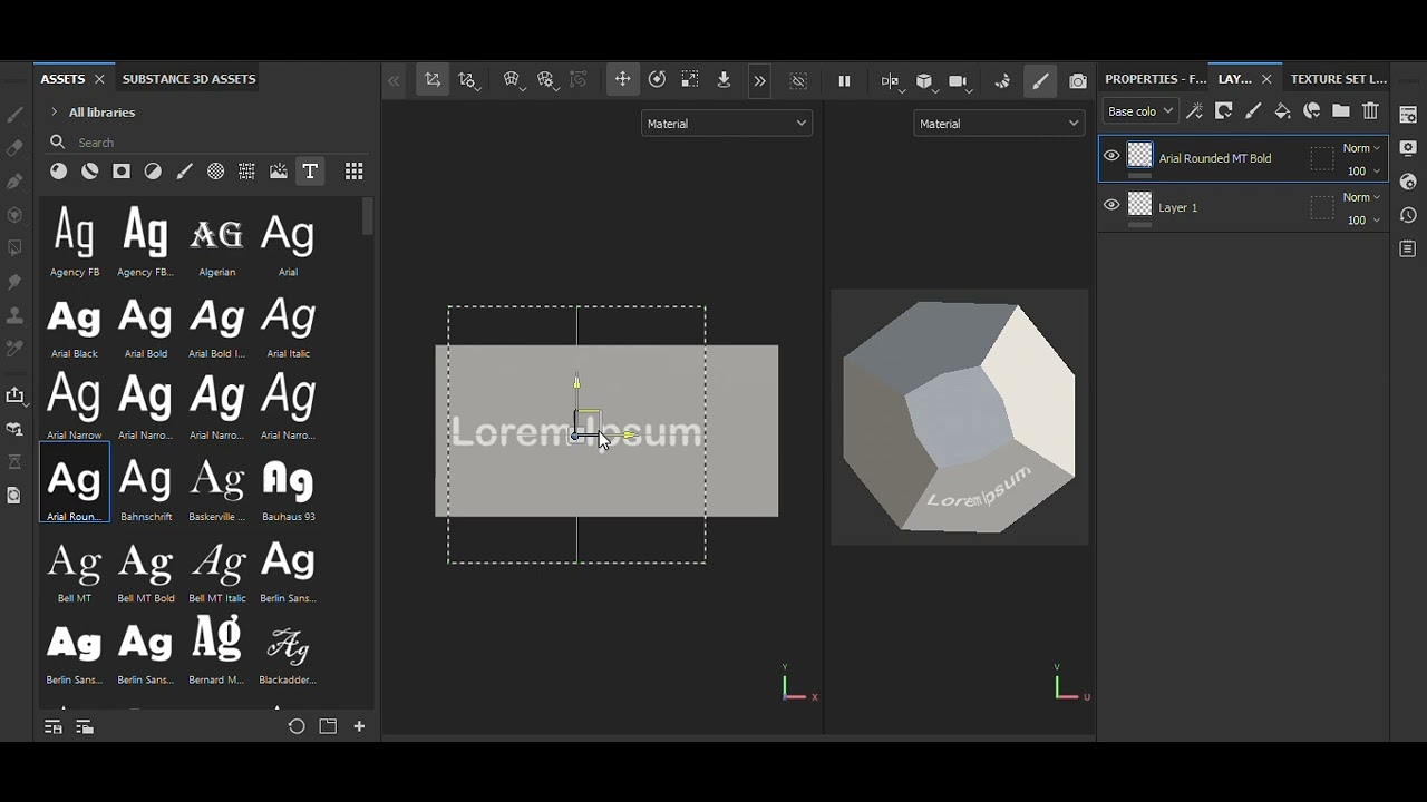 How To Add Text To Your Mesh In Substance Painter