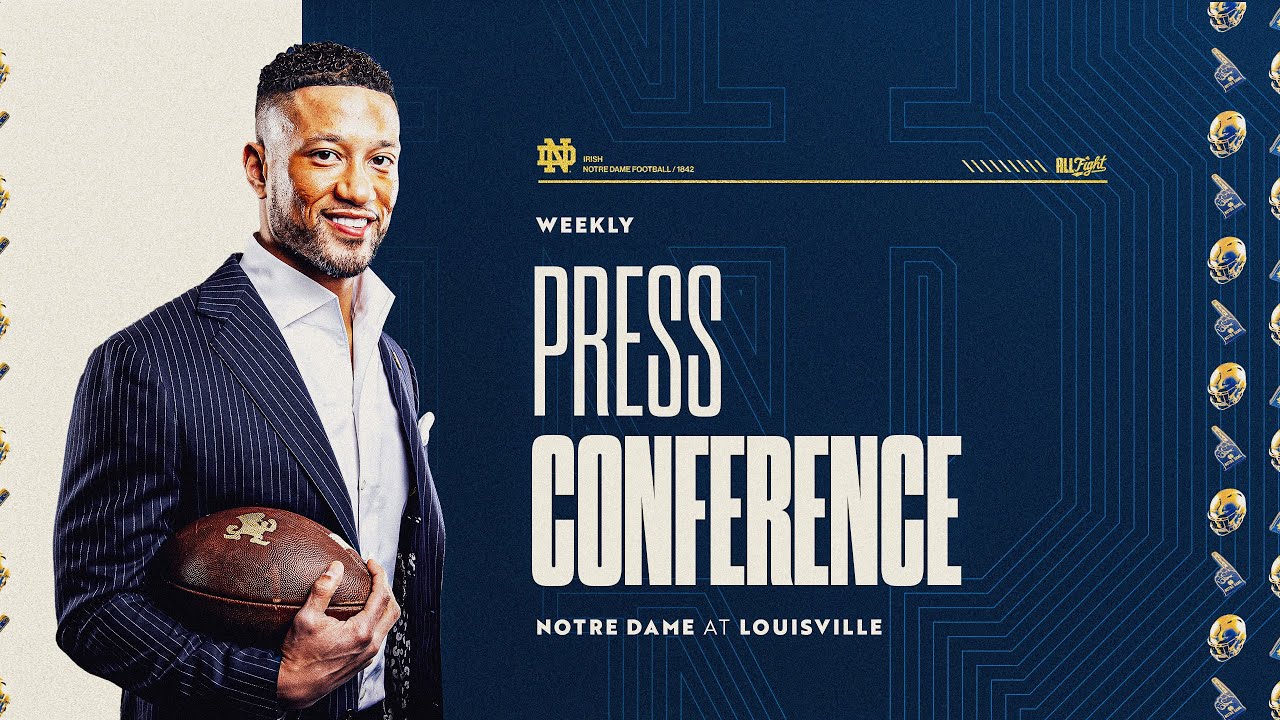 Louisville | Marcus Freeman Weekly Press Conference (10.2.23) | Notre Dame Football