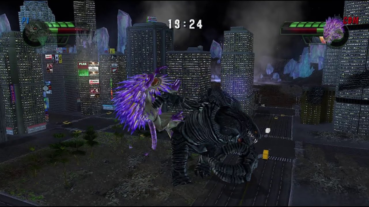 Godzilla Unleashed Overhaul - Orga vs. Krystalak & Obsidius