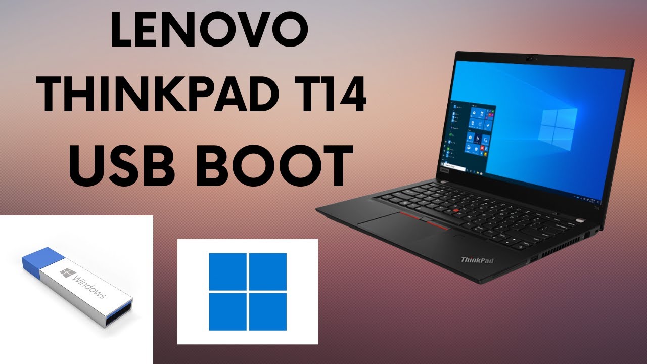Как включить загрузку UEFI USB на Lenovo ThinkPad T14 2ND GEN для установки Windows