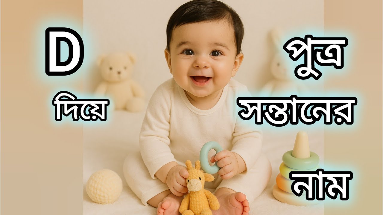 D letter Bengali baby boy name ll D letter baby boy name
