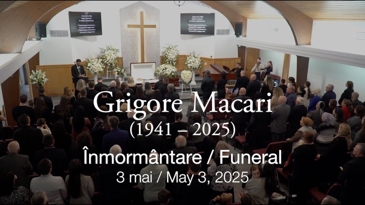 Grigore Macari (1941-2025) Funeral - Priveg & Inmormantarea