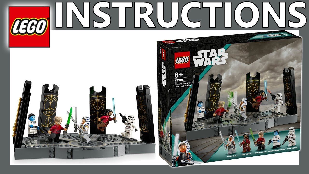 LEGO instructions | Ahsoka Tano's Duel on Peridea | 75385 | LEGO Star Wars 2024