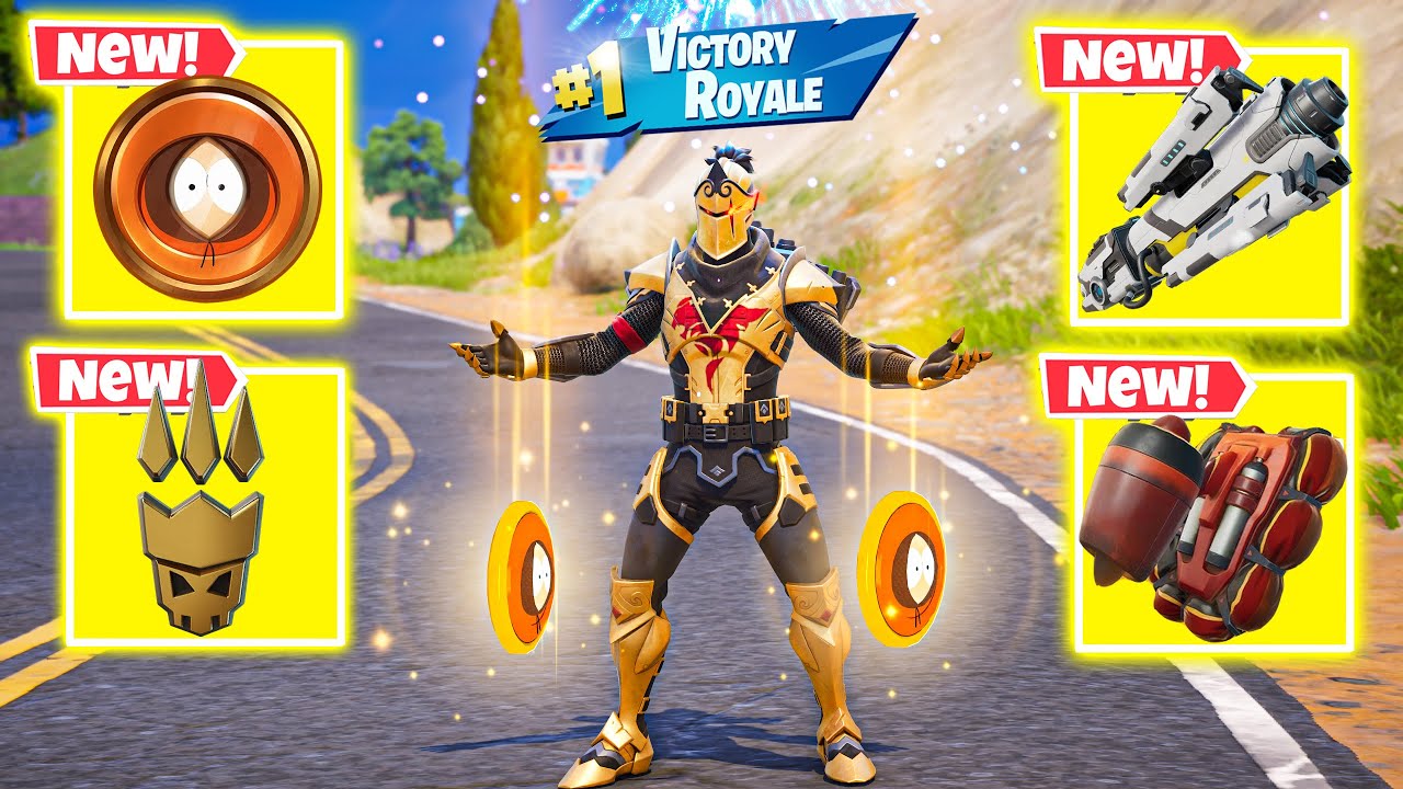 GOLDEN CONQUEROR vs NEW!! MYTHIC'S CHALLENGE ( NEW! Fortnite Chapter 7 Season 1 )