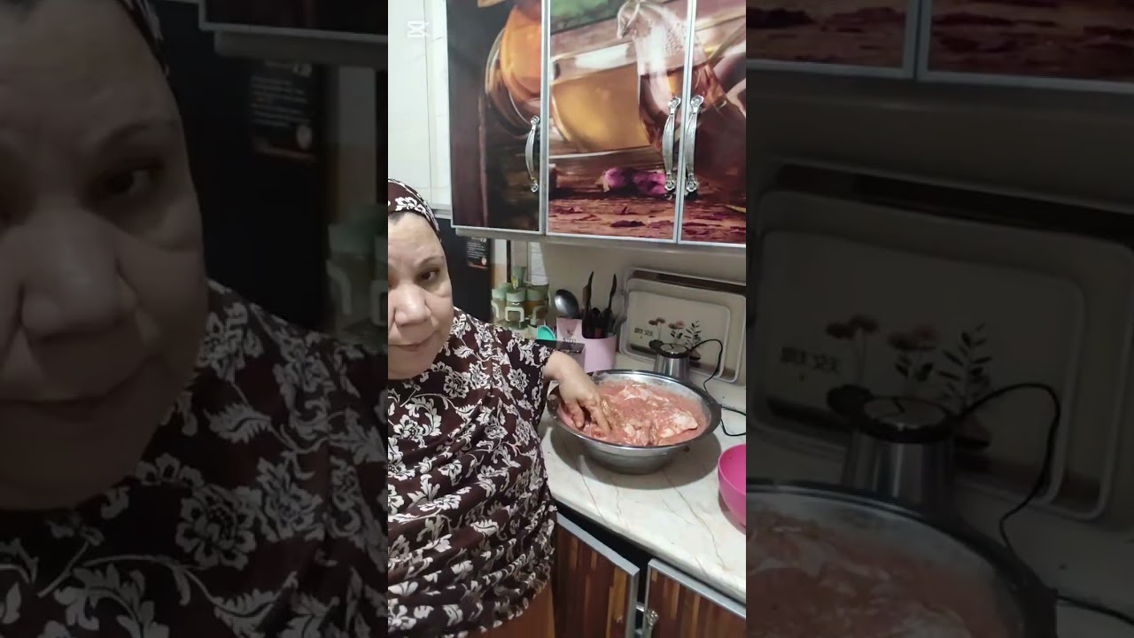 اول يوم رمضان جري وخلص بسرعه عملت احلي كفته وبشاميل وفراخ بالطريقه خياال