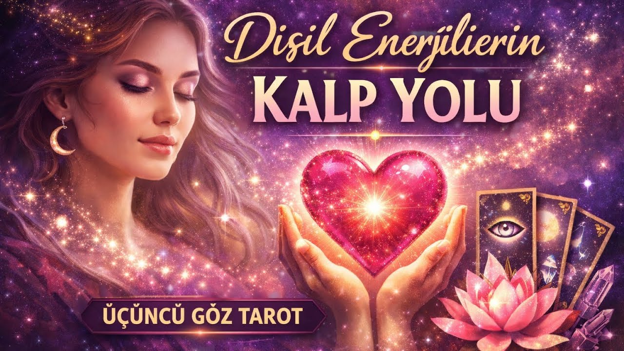 Dişil Enerjilerin Kalp Yolu | Üçüncü Göz Tarot ile İlahi Mesajlar
