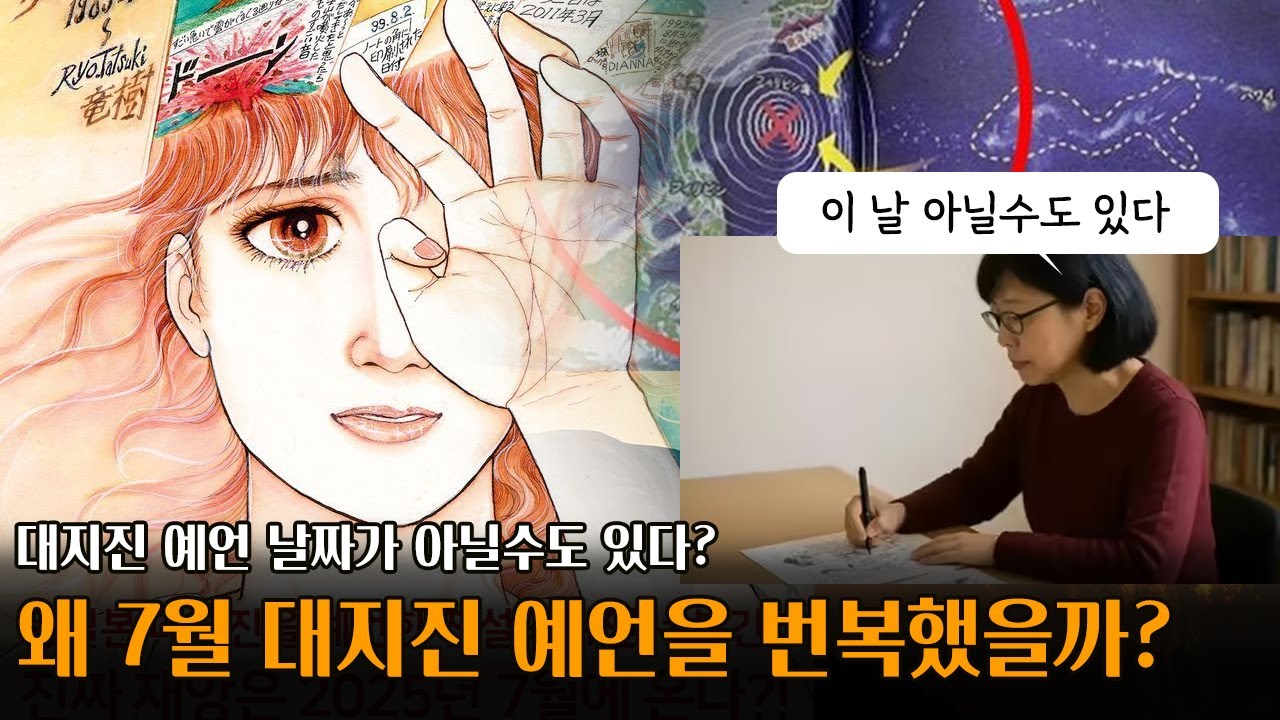 7월 일본 대지진 날짜를 번복한 일본 만화가, 그 이유는...?