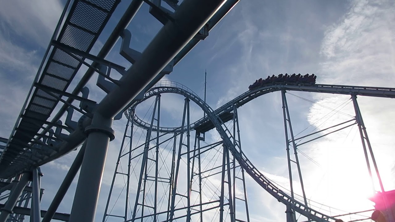 浜名湖パルパル　メガコースター　「四次元」　絶叫マシン