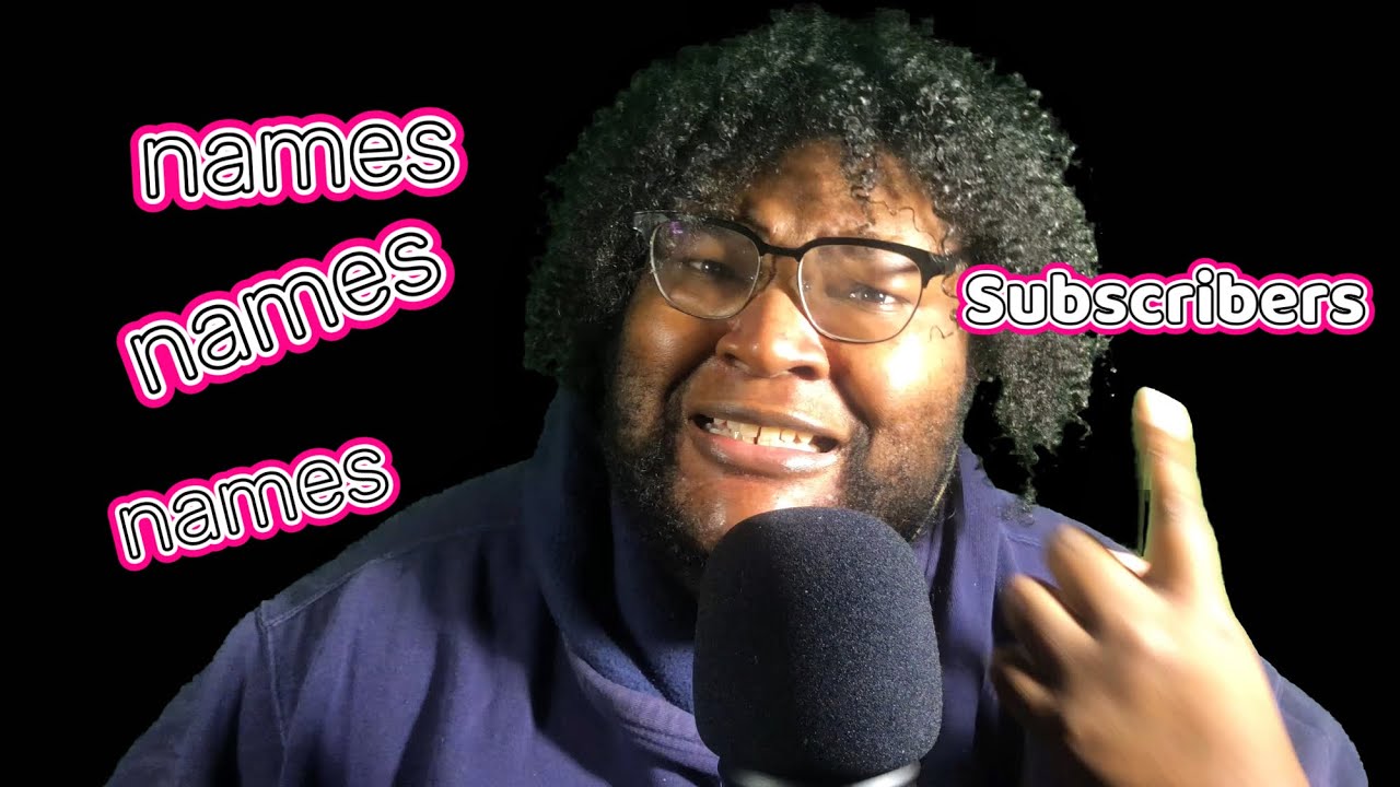 Saying My Subscribers Names 2026