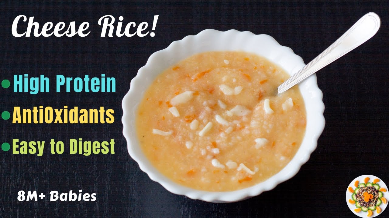 Baby Food | Cheese Rice for 8M+ Babies |  Weight Gaining Baby Food with Calcium & Protein