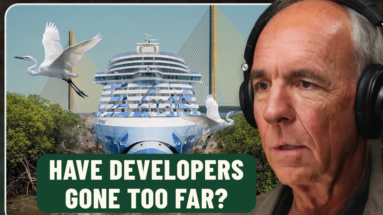 В районе Тампа-Бэй планируется строительство мега-круизного порта.