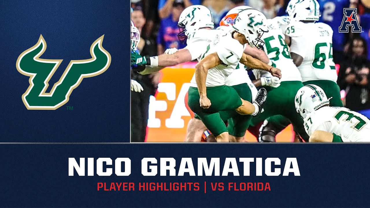 Player Highlights: Nico Gramatica | South Florida vs Florida (Sept. 6, 2025)