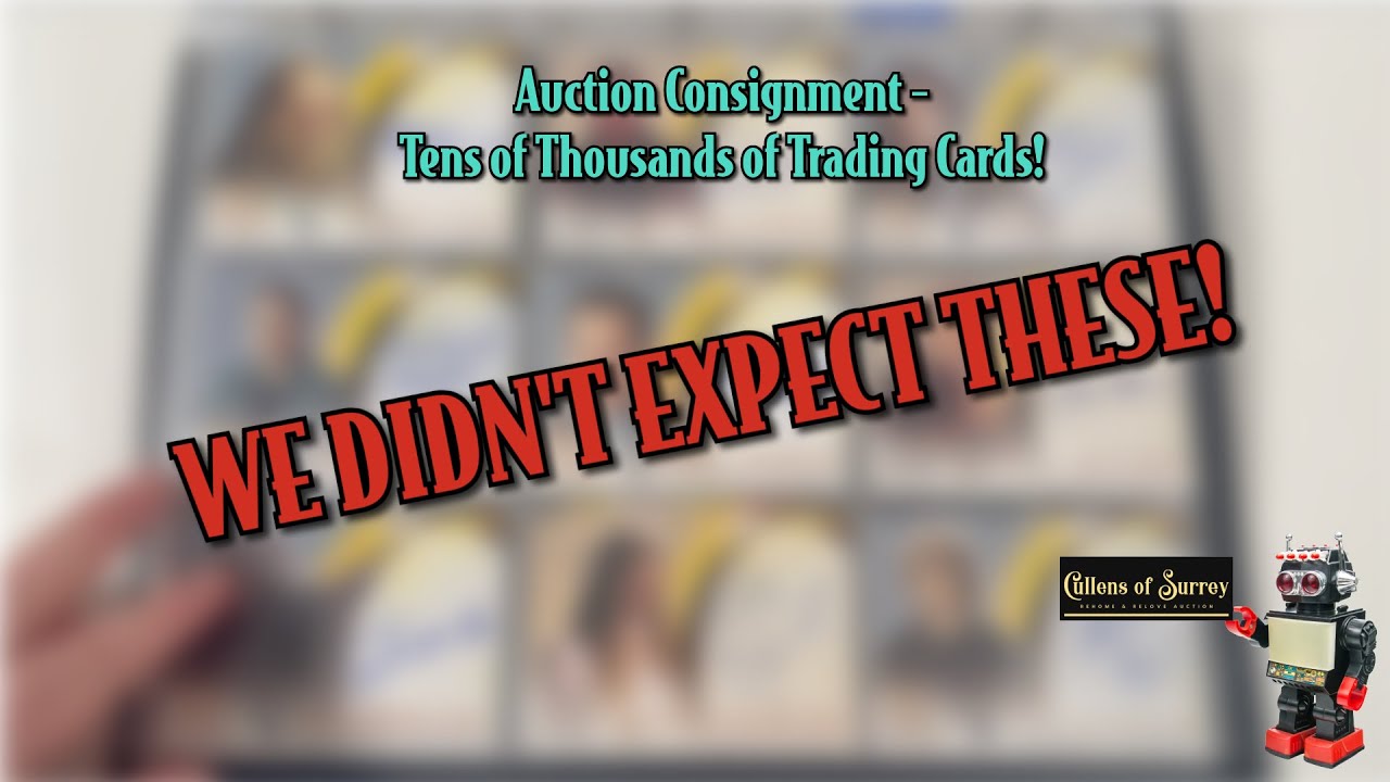 Tens of Thousands of Trading Cards - What Treasures Did We Unearth. 