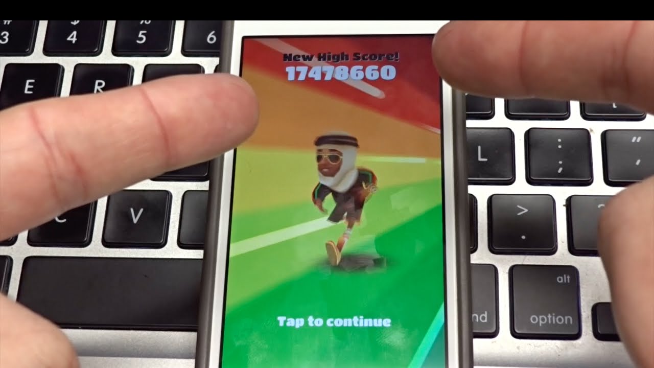 Highest Score on Subway Surfers! Woo!