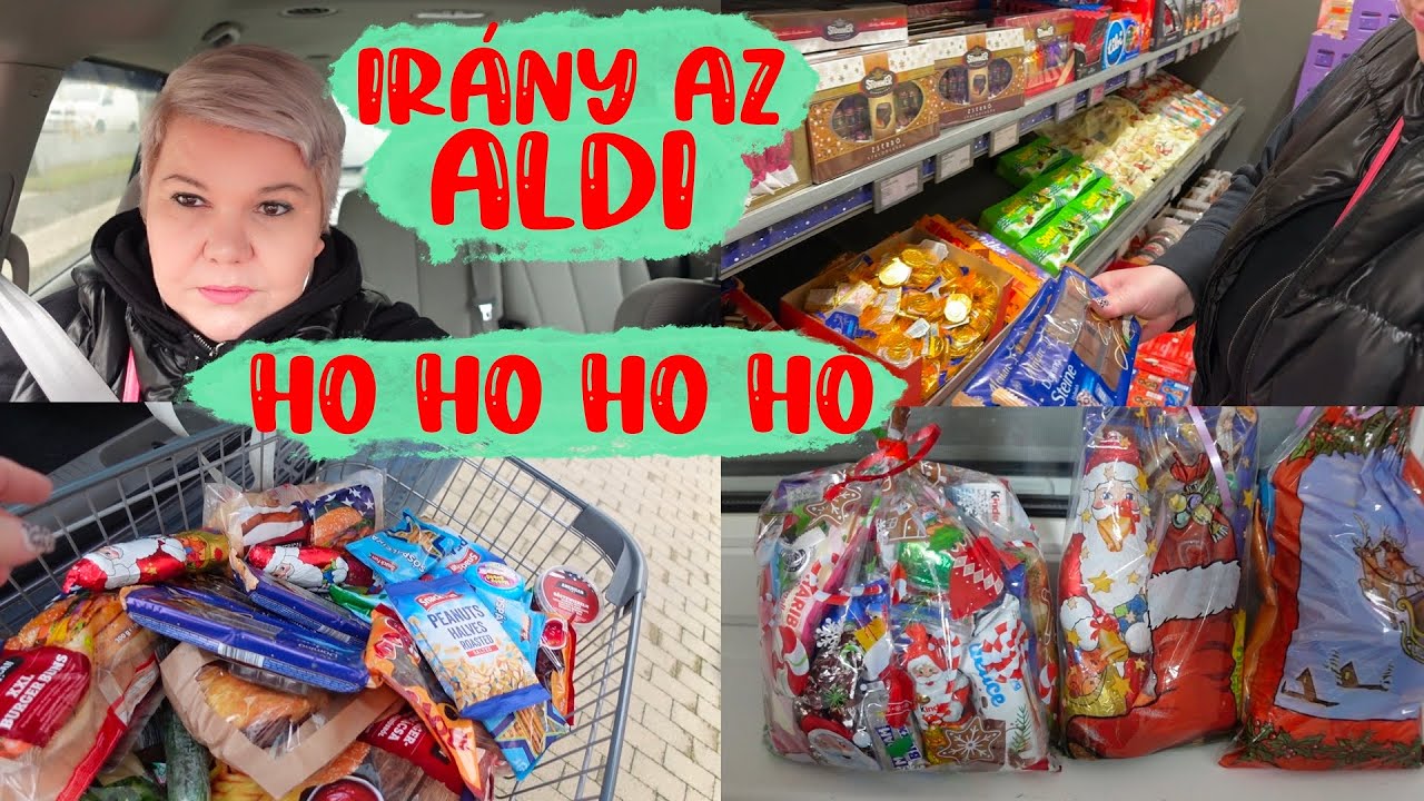 Vlogmas 2 Ir&aacute;ny az Aldi Ho Ho Ho Ho