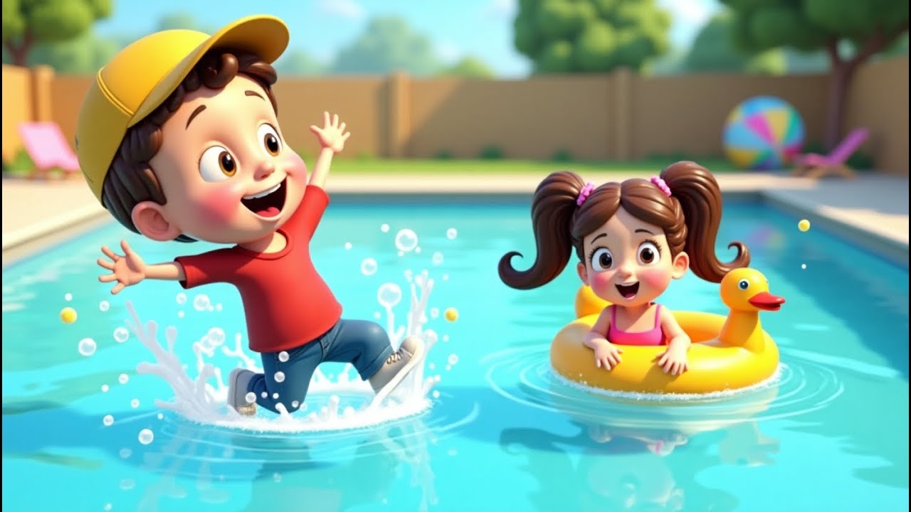 New best-ever swimming song | Nursery Rhymes and Kids poems